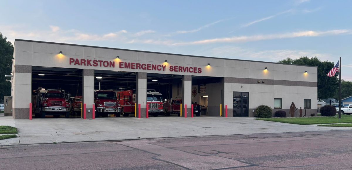 The exterior of the Parkston Emergency Services Building