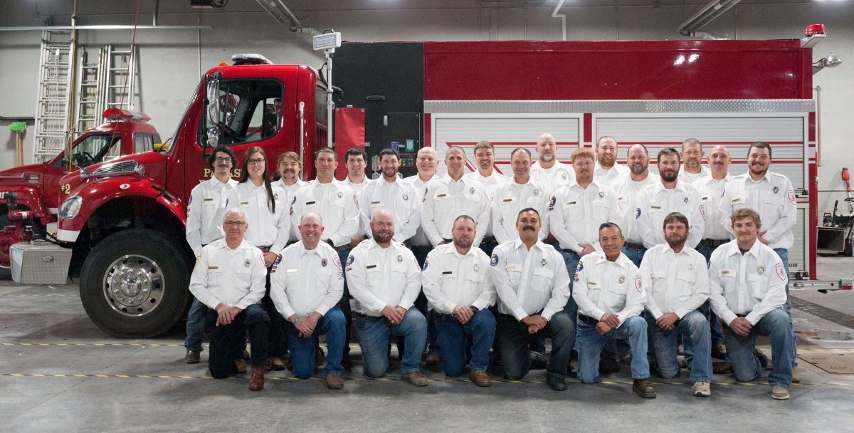 Parkston Volunteer Fire Department group photo